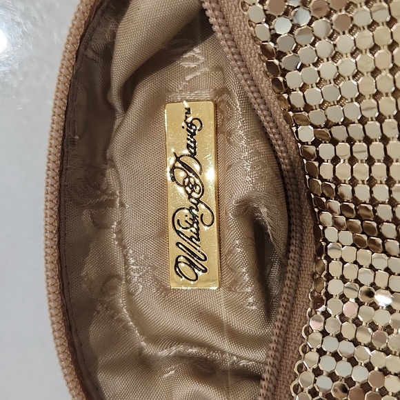 Whiting & Davis Gold Strap Bag NEW! - Picture 4 of 4